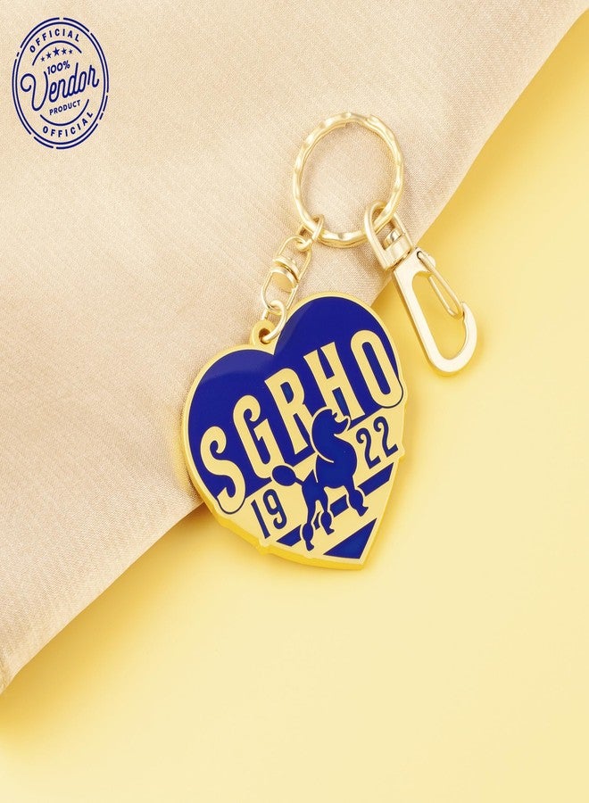 BBGreek - Sigma Gamma Rho - Official Vendor - Keychain - SGRHO Heart - 1922 - Image 4